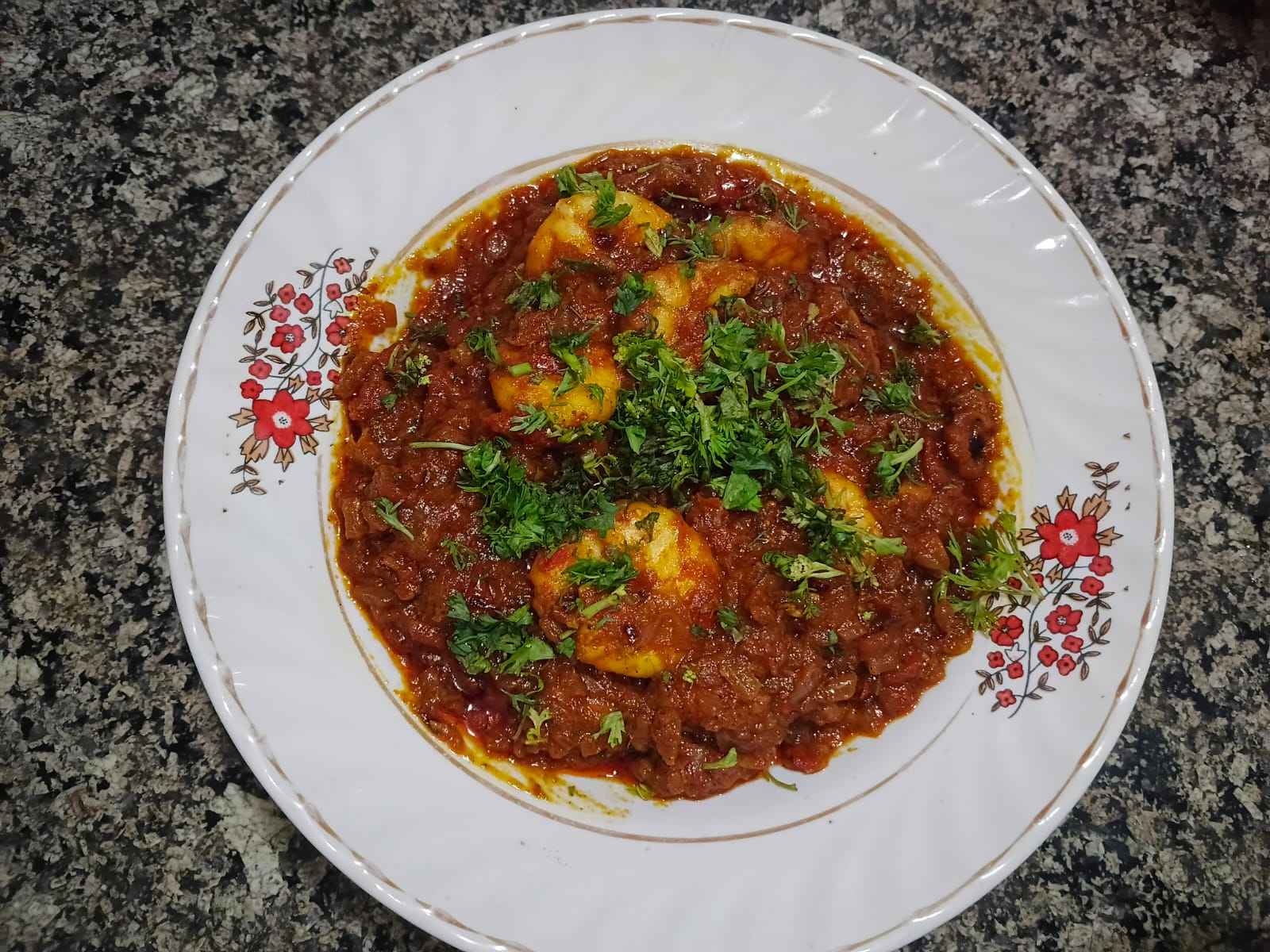 Prawns Masala dish photo